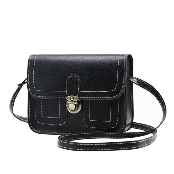 retro women bag solid color imitation leather women shoulder bag croosbody casual handbag small square package#25
retro women bag solid color imitation leather women shoulder bag croosbody casual handbag small square package#25