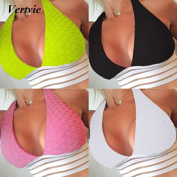 vertvie women sports bra running underwear yoga bra fitness contrast underwear gym breathable yoga athletic bras, White;black
vertvie women sports bra running underwear yoga bra fitness contrast underwear gym breathable yoga athletic bras, White;black
