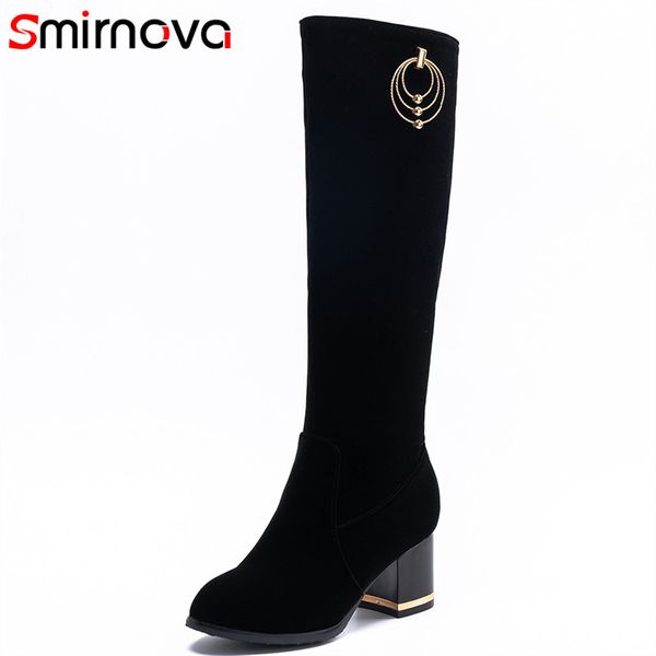 smirnova ladies 2020 winter autumn new arrive knee high boots party shoes fashion ladies boots high heels, Black
smirnova ladies 2020 winter autumn new arrive knee high boots party shoes fashion ladies boots high heels, Black