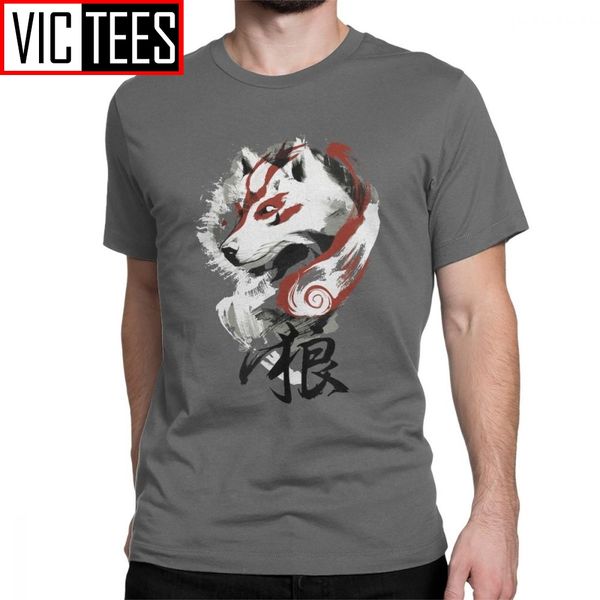men's wolf t-shirts for men awesome tee shirt pure cotton clothes print t shirts retro painterly okami amaterasu
men's wolf t-shirts for men awesome tee shirt pure cotton clothes print t shirts retro painterly okami amaterasu