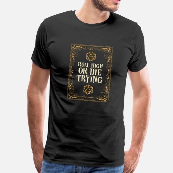 roll high or die trying polyhedral dice set t shirt men printing cotton crew neck clothing famous building spring vintage shirt
roll high or die trying polyhedral dice set t shirt men printing cotton crew neck clothing famous building spring vintage shirt