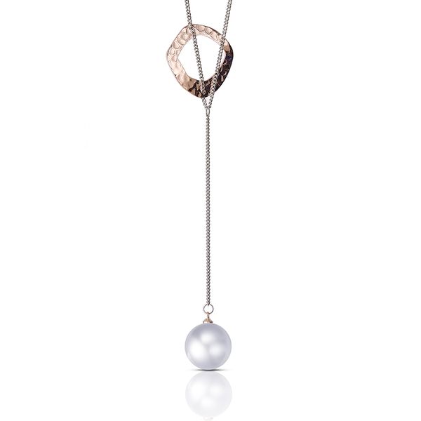 2019 trend personality fashion pendant necklace white alloy pearl ball ornament slender rope chain pendant necklace jewelry, Silver
2019 trend personality fashion pendant necklace white alloy pearl ball ornament slender rope chain pendant necklace jewelry, Silver