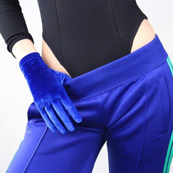 five fingers gloves fashion women blue velvet black short high elastic flannel elegant 3-b14, Blue;gray
five fingers gloves fashion women blue velvet black short high elastic flannel elegant 3-b14, Blue;gray