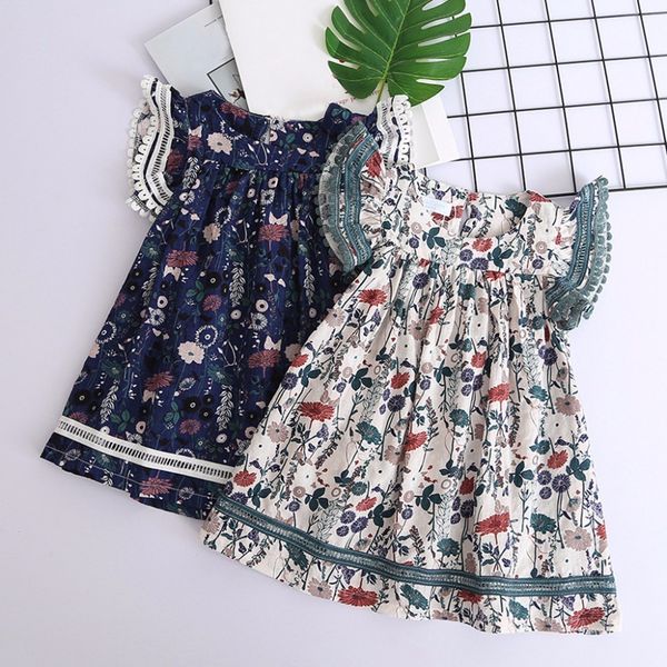 clearance summer dress toddler kids baby girls clothes lace floral printing party princess dresses 0117
clearance summer dress toddler kids baby girls clothes lace floral printing party princess dresses 0117