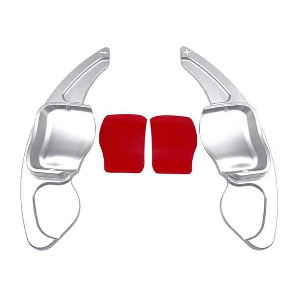 2x car paddle shift extensions shifters silver fits for vw golf mk5 mk6 gti r32
2x car paddle shift extensions shifters silver fits for vw golf mk5 mk6 gti r32