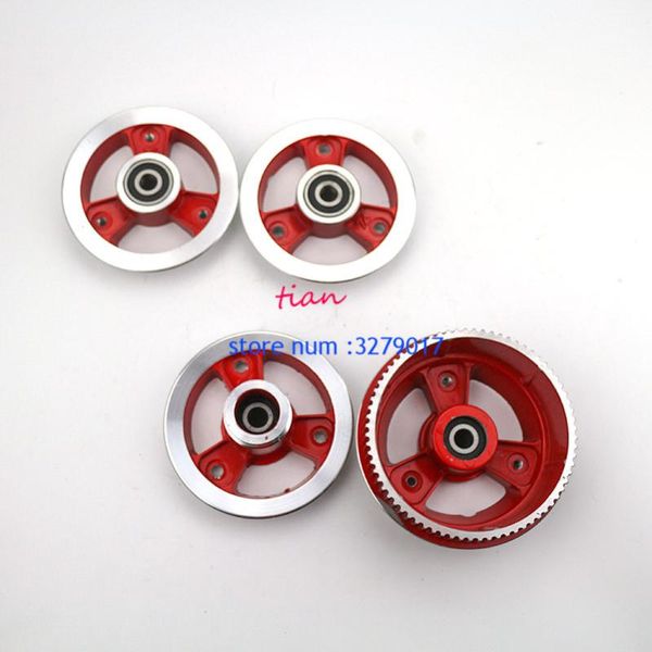 200x50 front rear wheel hub 8 inch bearing aluminum wheel rims fits 8'' electric folding scooter 
200x50 front rear wheel hub 8 inch bearing aluminum wheel rims fits 8'' electric folding scooter