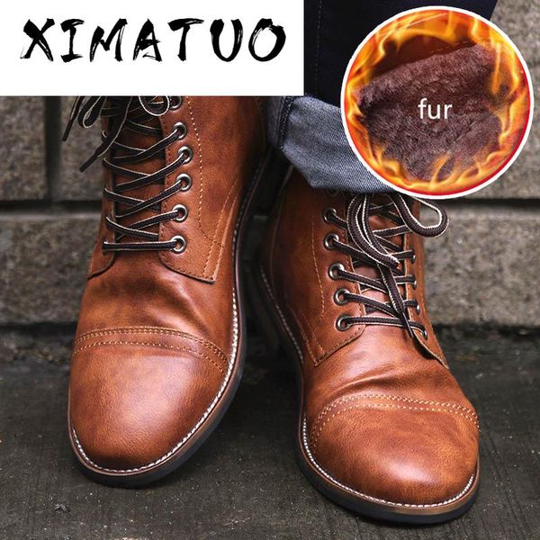 boots men pu leather lace-up shoes vintage british autumn winter plus size 47 48 brm-060, Black
boots men pu leather lace-up shoes vintage british autumn winter plus size 47 48 brm-060, Black
