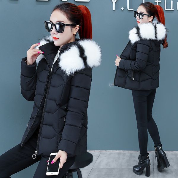 fashion women jacket woman parkas winter coat warm jacket hooded plus size cotton female womens parkas mujer casaco feminino 202, Black
fashion women jacket woman parkas winter coat warm jacket hooded plus size cotton female womens parkas mujer casaco feminino 202, Black