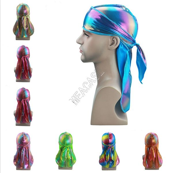 colorful laser sparkly durags turban shiny silky durag bandana turban wigs wave caps hip hop headband accessory pirate caps rags hat d82411, Yellow
colorful laser sparkly durags turban shiny silky durag bandana turban wigs wave caps hip hop headband accessory pirate caps rags hat d82411, Yellow