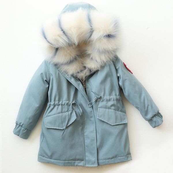 -30 winter warm kids fur coat hooded removable toddler boy jackets thick girls outerwear clothes teenager children windbreakers, Blue;gray
-30 winter warm kids fur coat hooded removable toddler boy jackets thick girls outerwear clothes teenager children windbreakers, Blue;gray