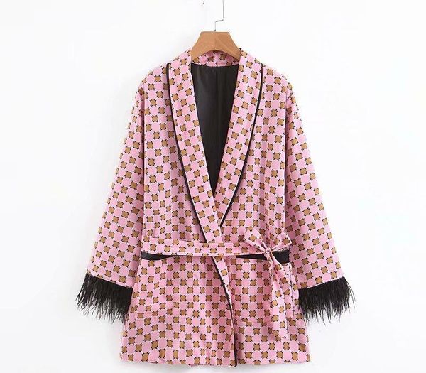 fashion women xl65-2105 european and american fashion suit jacket with fringed print cx200725, Black;brown
fashion women xl65-2105 european and american fashion suit jacket with fringed print cx200725, Black;brown