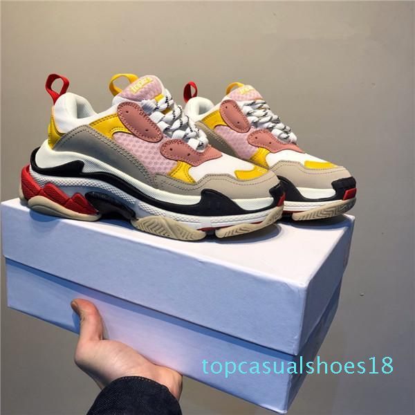 fashion paris triple-s designer shoes low platform sneakers triple s mens casual women designer casual sports trainers chaussures 36-45 t18, Black
fashion paris triple-s designer shoes low platform sneakers triple s mens casual women designer casual sports trainers chaussures 36-45 t18, Black