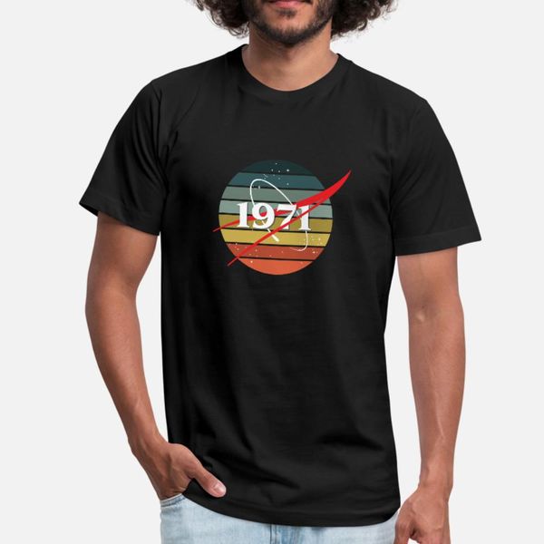 vintage 1971 t shirt men custom cotton round collar standard sunlight basic spring autumn cool shirt, White;black
vintage 1971 t shirt men custom cotton round collar standard sunlight basic spring autumn cool shirt, White;black