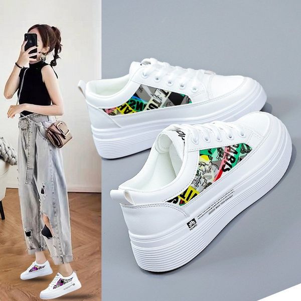 thick-soled mesh white shoes women's summer thin 2020 all-match breathable height-increasing women's shoes casual board, Black
thick-soled mesh white shoes women's summer thin 2020 all-match breathable height-increasing women's shoes casual board, Black