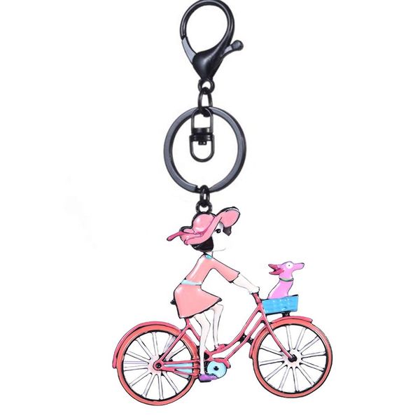 keyring of cartoon doll bag pendant keychains for girls fashion enamel bike key chain rings women's jewelry gifts, Slivery;golden
keyring of cartoon doll bag pendant keychains for girls fashion enamel bike key chain rings women's jewelry gifts, Slivery;golden