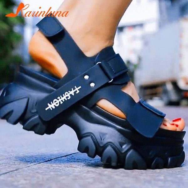 karin brand new 2020 split leather dropship sneakers shoes woman chunky heels thick platform summer sandals female, Black
karin brand new 2020 split leather dropship sneakers shoes woman chunky heels thick platform summer sandals female, Black