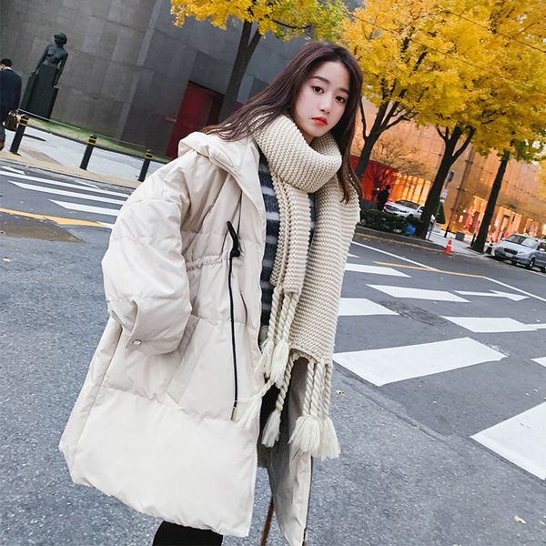 women's down & parkas 2021 fashion winter women korean hooded jacket warm thick cotton coat female solid color outwear mid-long a168, Black
women's down & parkas 2021 fashion winter women korean hooded jacket warm thick cotton coat female solid color outwear mid-long a168, Black