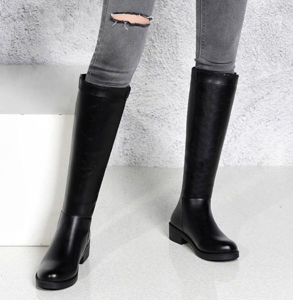 2020 women boots spring winter over the knee heels quality long comfort square botines mujer thigh high boots round toe, Black
2020 women boots spring winter over the knee heels quality long comfort square botines mujer thigh high boots round toe, Black