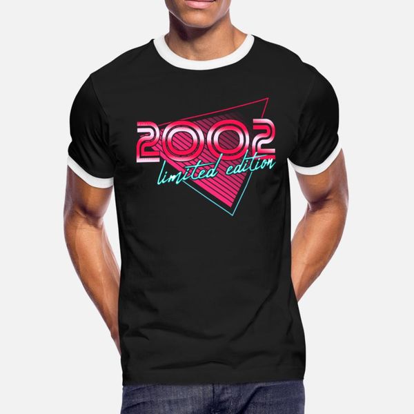 limited edition 2002 18th birthday retro t shirt men design 100% cotton s-3xl kawaii crazy funny spring leisure shirt
limited edition 2002 18th birthday retro t shirt men design 100% cotton s-3xl kawaii crazy funny spring leisure shirt