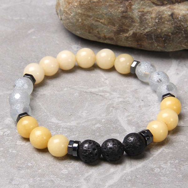 original design natural yellow jades black lava stone beads beaded bracelet jewelry for women men homme fashion bracelets gifts
original design natural yellow jades black lava stone beads beaded bracelet jewelry for women men homme fashion bracelets gifts