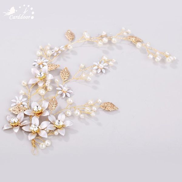 carddoor bridal headdress pearl rhinestone pearl flower wedding hair jewelry gold leaf ornaments fashion wedding gift, Golden;silver
carddoor bridal headdress pearl rhinestone pearl flower wedding hair jewelry gold leaf ornaments fashion wedding gift, Golden;silver