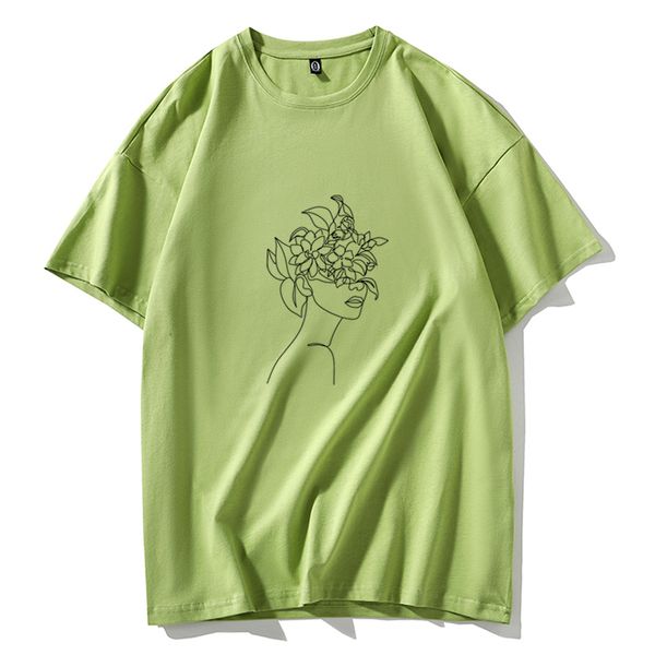 women's t-shirt round neck fashion line art creation women cotton tshirt ladies harajuku shirt short sleeve tee casual summer oversized, White
women's t-shirt round neck fashion line art creation women cotton tshirt ladies harajuku shirt short sleeve tee casual summer oversized, White