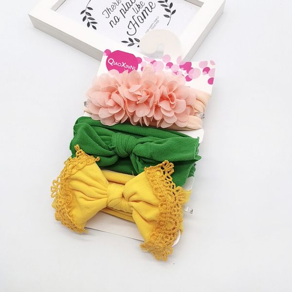 3pcs kids baby girls headband toddler lace bow flower hair band headwear accessories, Slivery;white 
3pcs kids baby girls headband toddler lace bow flower hair band headwear accessories, Slivery;white