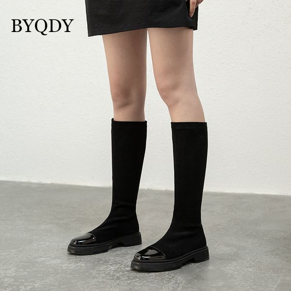 byqdy women pu leather boots 2021 new autumn knight boots high tube elastic short plush thin legs non-slip ladies shoes 42, Black
byqdy women pu leather boots 2021 new autumn knight boots high tube elastic short plush thin legs non-slip ladies shoes 42, Black
