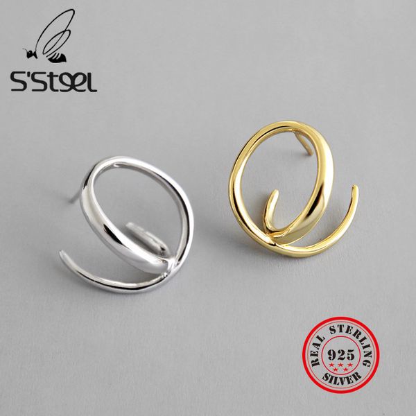 stud s'steel irregular earring sterling silver 925 earrings for women pendientes mujer moda 2021 minimalist lady fashion jewelry, Golden;silver
stud s'steel irregular earring sterling silver 925 earrings for women pendientes mujer moda 2021 minimalist lady fashion jewelry, Golden;silver