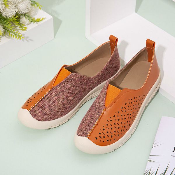 women cutout flats shoes cow leather shallow fashion loafers shoes for females sewing ballet flats moccasins soft loafers, Black
women cutout flats shoes cow leather shallow fashion loafers shoes for females sewing ballet flats moccasins soft loafers, Black