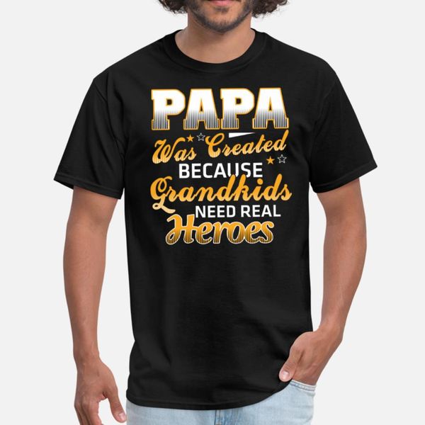 papa because grandkids need real heroes tee t shirt men printing 100% cotton s-xxxl trend interesting new style spring natural shirt
papa because grandkids need real heroes tee t shirt men printing 100% cotton s-xxxl trend interesting new style spring natural shirt