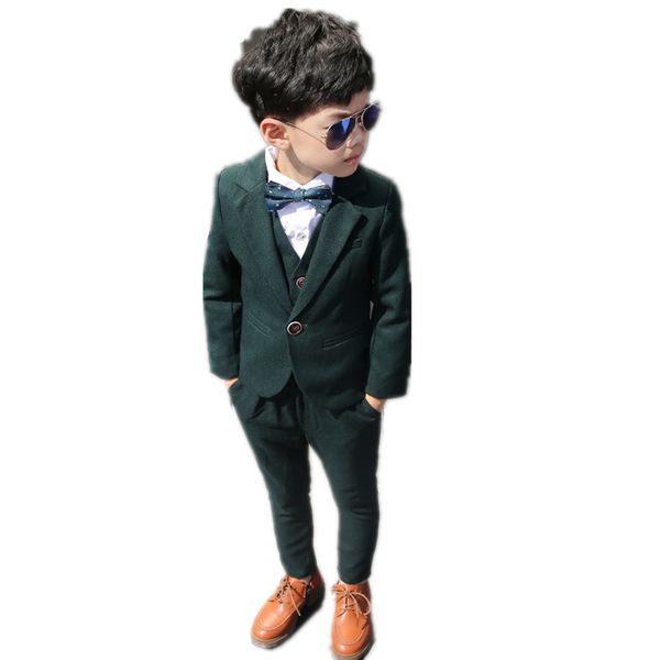 2020 boy's suits set fashion kids formal blazer vest pants 3pcs clothing set spring autumn school children wedding party costume, Blue
2020 boy's suits set fashion kids formal blazer vest pants 3pcs clothing set spring autumn school children wedding party costume, Blue