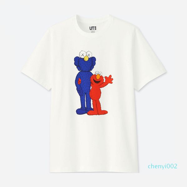 new lovers shirts man women casual t-shirt short sleeves uniqlo x kaws x sesame street fashion clothes tees outwear tee quality c02, White;black
new lovers shirts man women casual t-shirt short sleeves uniqlo x kaws x sesame street fashion clothes tees outwear tee quality c02, White;black