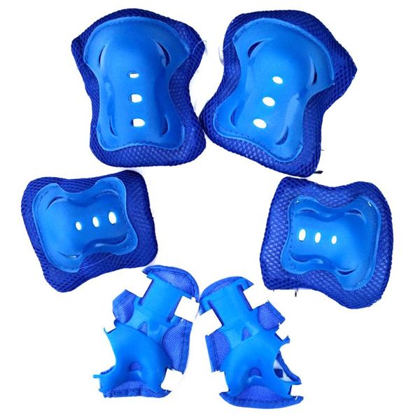 6pcs kid knee elbow wrist pads guards protective gear set for roller skate protective pads sport gear, Black;gray
6pcs kid knee elbow wrist pads guards protective gear set for roller skate protective pads sport gear, Black;gray