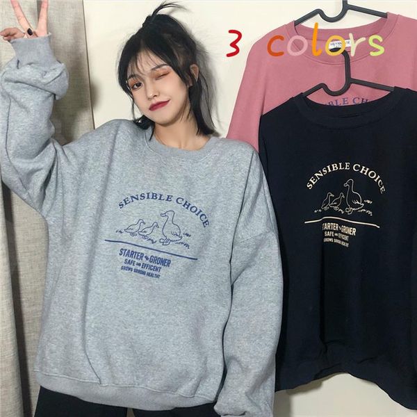hoodies women printed o neck all match loose korean style womens pullover sweatshirt plus velvet warm leisure fashion ulzzang, Black
hoodies women printed o neck all match loose korean style womens pullover sweatshirt plus velvet warm leisure fashion ulzzang, Black