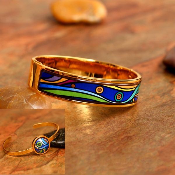 cloisonne jewelry high temperature firing oval side opening buckle colorful bracelet enamel jewelry starry night woman bracelet, Black
cloisonne jewelry high temperature firing oval side opening buckle colorful bracelet enamel jewelry starry night woman bracelet, Black