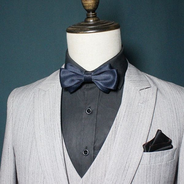 handmade bow tie korean polyester men simple atmosphere gentleman suit shirt bowtie wedding daily wear gifts, Blue;purple
handmade bow tie korean polyester men simple atmosphere gentleman suit shirt bowtie wedding daily wear gifts, Blue;purple