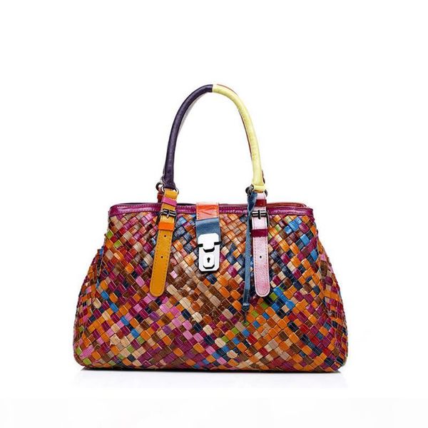 fashion womens tote hand knitted handle purse genuine leather designer luxury handbag shoulder bag ing
fashion womens tote hand knitted handle purse genuine leather designer luxury handbag shoulder bag ing