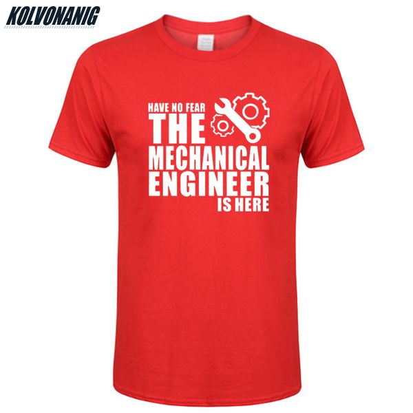 have no fear the mechanical engineer is here novelty funny printed t shirt men's clothing cotton o-neck short sleeve t-shirt top
have no fear the mechanical engineer is here novelty funny printed t shirt men's clothing cotton o-neck short sleeve t-shirt top