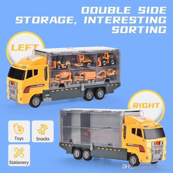 2в1 alloy контейнер engineering серии автомобиль 6pcs мини сплав diecast модель автомобиля 1:64 масштаб игрушка carrier truck детские игрушк
2в1 alloy контейнер engineering серии автомобиль 6pcs мини сплав diecast модель автомобиля 1:64 масштаб игрушка carrier truck детские игрушк