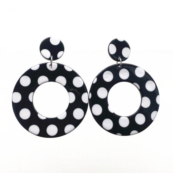 ujbox korean retro acrylic earrings women water drop earrings geometric rectangular round black & white spot resin, Silver
ujbox korean retro acrylic earrings women water drop earrings geometric rectangular round black & white spot resin, Silver