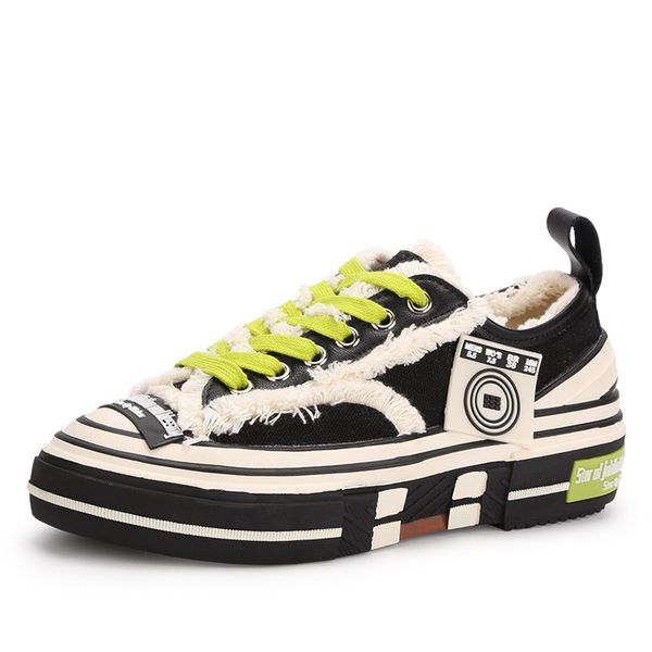 lace-up women platform sneakers canvas fur women's shoes color matching laces casual rubber autumn thick bottom ladies shoes, Black
lace-up women platform sneakers canvas fur women's shoes color matching laces casual rubber autumn thick bottom ladies shoes, Black