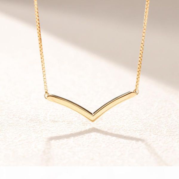 18k yellow gold plated polished wishbone necklace women gift jewelry for pandora 925 sterling silver gold chain necklaces with original box
18k yellow gold plated polished wishbone necklace women gift jewelry for pandora 925 sterling silver gold chain necklaces with original box