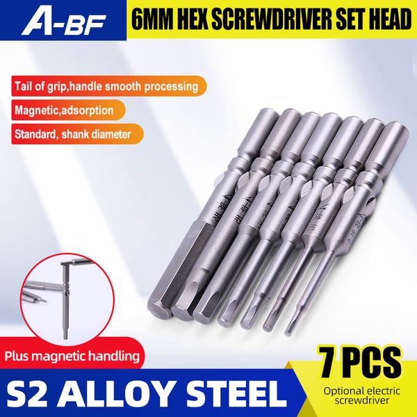 a-bf 6mm hex screwdriver bits s2 material screwdriver bits set high strength strong magnetic manufacturer promotion
a-bf 6mm hex screwdriver bits s2 material screwdriver bits set high strength strong magnetic manufacturer promotion