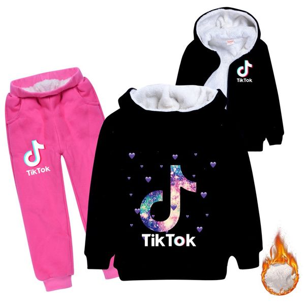 tik tok children's cardigan long sleeve zipper velvet hoodies trousers boy/girl set teen tiktok kids winter sweatshirt hooded coat clot, White
tik tok children's cardigan long sleeve zipper velvet hoodies trousers boy/girl set teen tiktok kids winter sweatshirt hooded coat clot, White