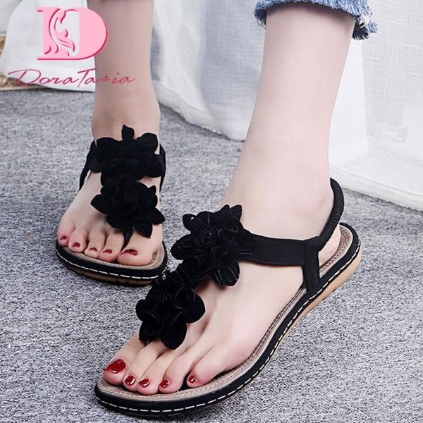 doratasia 2020 new fashion large size 43 women sandals low heel platform flower flats summer casual woman shoes, Black
doratasia 2020 new fashion large size 43 women sandals low heel platform flower flats summer casual woman shoes, Black