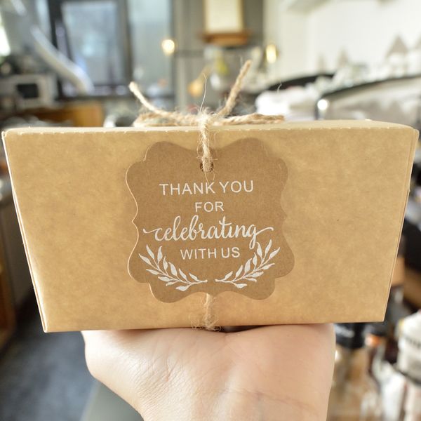 50pcs kraft paper tags thank you merry christmas diy craft hang tag with 5m rope label gift wrapping supplies wedding favor card 
50pcs kraft paper tags thank you merry christmas diy craft hang tag with 5m rope label gift wrapping supplies wedding favor card