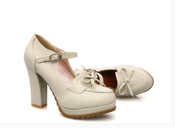 2020 spring and autumn with new style fashion high heel coarse heel round head waterproof table bowknot women's shoes @nm13, Black
2020 spring and autumn with new style fashion high heel coarse heel round head waterproof table bowknot women's shoes @nm13, Black