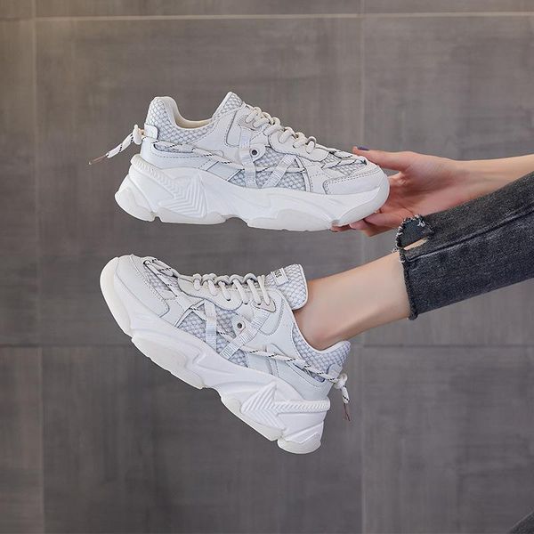 Soft sole Cool Height increase Motion Genuine Thick bottom Lleather zapatillas deportivas para mujer Clunky Sneaker Women's Shoes
Soft sole Cool Height increase Motion Genuine Thick bottom Lleather zapatillas deportivas para mujer Clunky Sneaker Women's Shoes