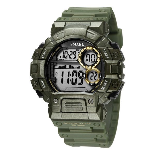 casual smael mens watch s resistant round men sport watches 1443 led digital waterproof male reloj automatic gift watch, Slivery;brown
casual smael mens watch s resistant round men sport watches 1443 led digital waterproof male reloj automatic gift watch, Slivery;brown